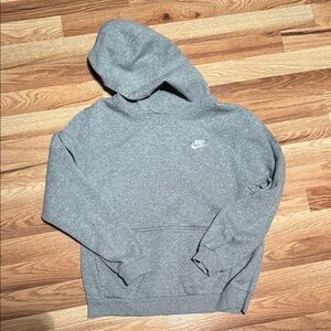 Nike Men's Heather Gray Hoodie